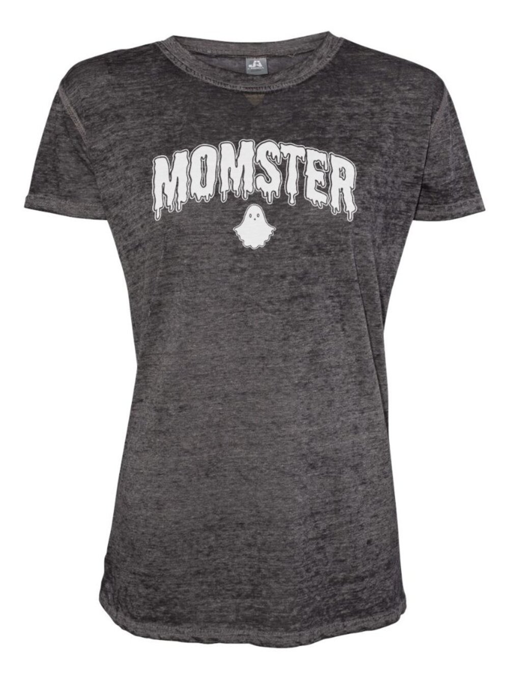 Momster Halloween Burnout t-shirt J America® BLACK